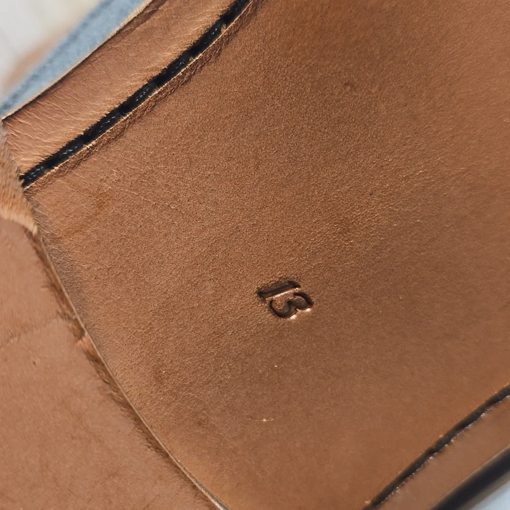 One‎ Ground Gray and Brown Men's Leather Boots